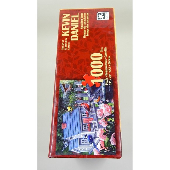 Puzzle Art Kevin Daniel Vacation Time 2016 Karmin #08563-Z 1000+ Pc. Sealed - Picture 5 of 6